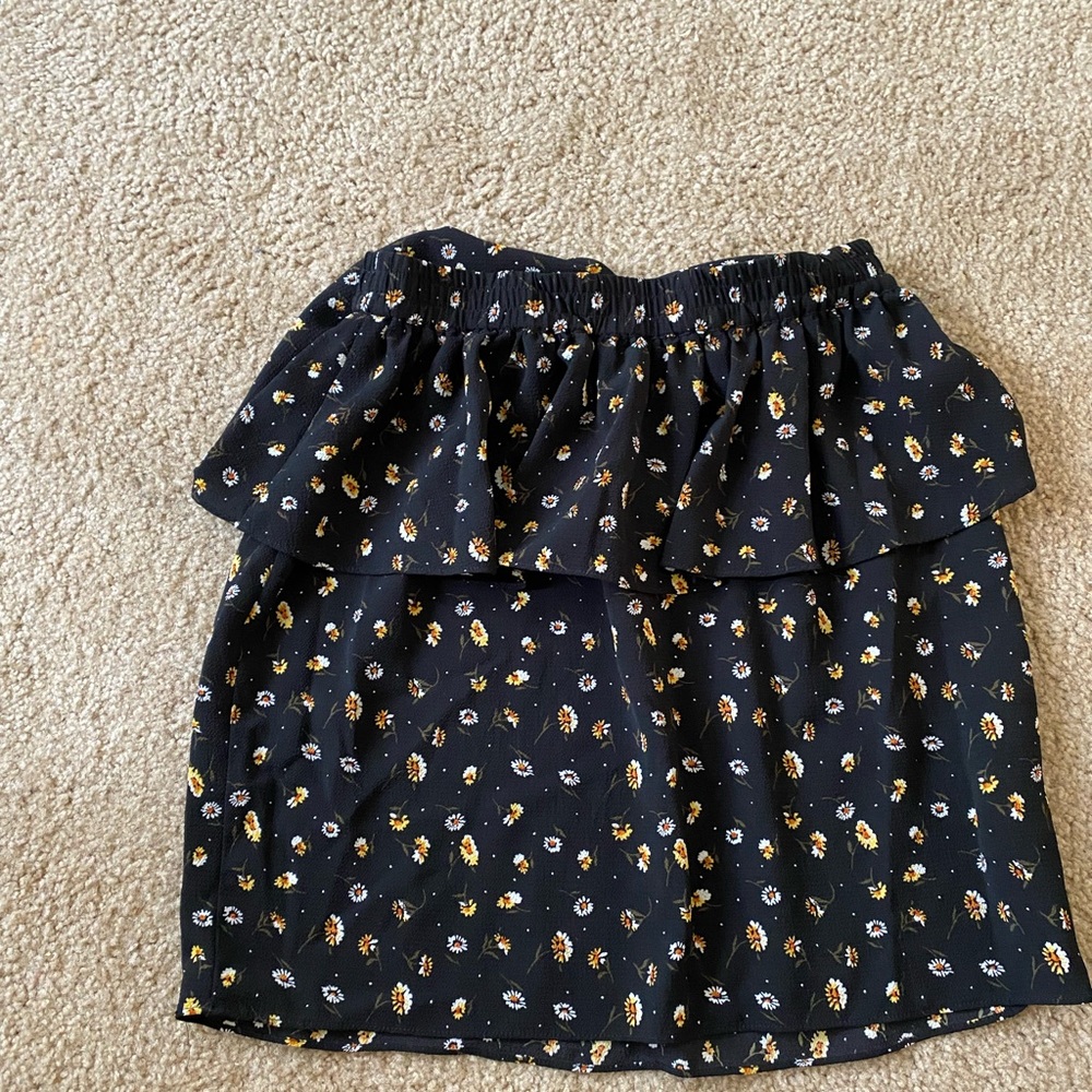 Layered Mini Skirt